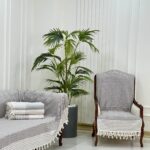 شال مبل نخی ترک طرح لوزی