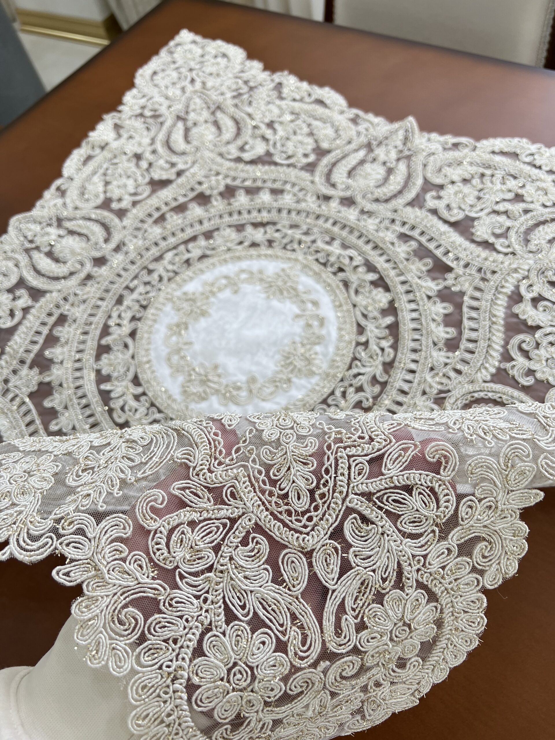 سرویس 3 تیکه مربع طرح کویین