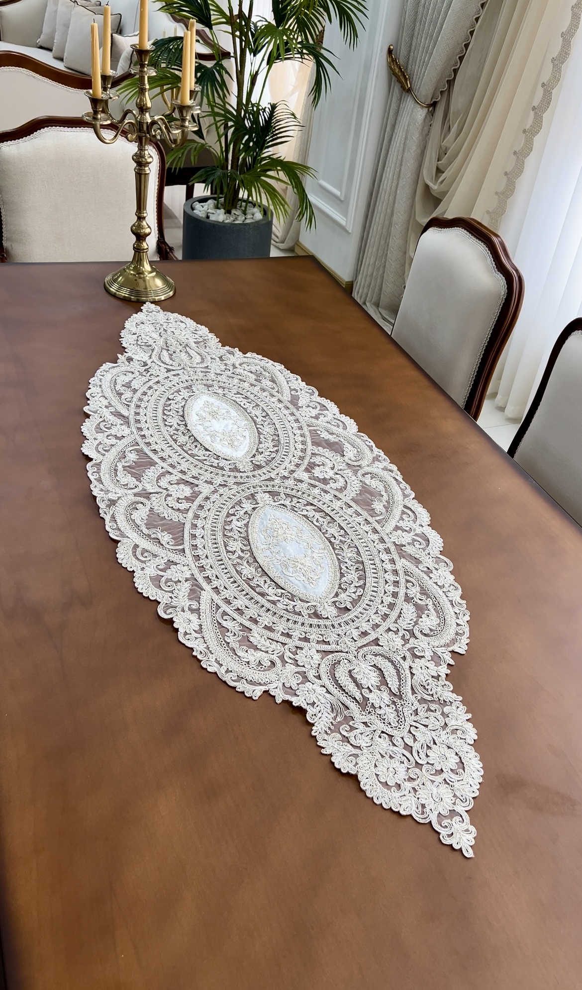 سرویس 3 تیکه مربع طرح کویین