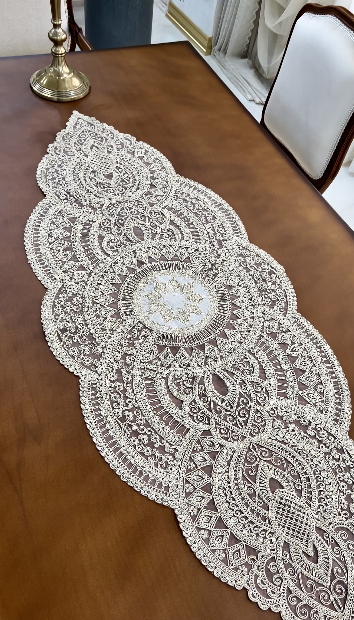 سرویس 3 تیکه گرد طرح فلورانس