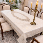 رومیزی غذاخوری لوکس طرح سوین کد120