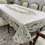 رومیزی غذاخوری طرح مجلل کویین