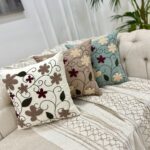 کاور کوسن پانچ دوزی طرح برگ