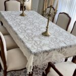 رومیزی غذاخوری طرح گلبرگ
