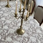 رومیزی غذاخوری طرح گلبرگ