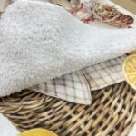 پک 3 عددی حوله مخملی ارسال طرح رندوم