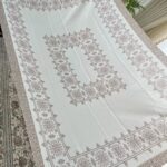 رومیزی غذاخوری اتنیک ترک سایز 220*150 سانت